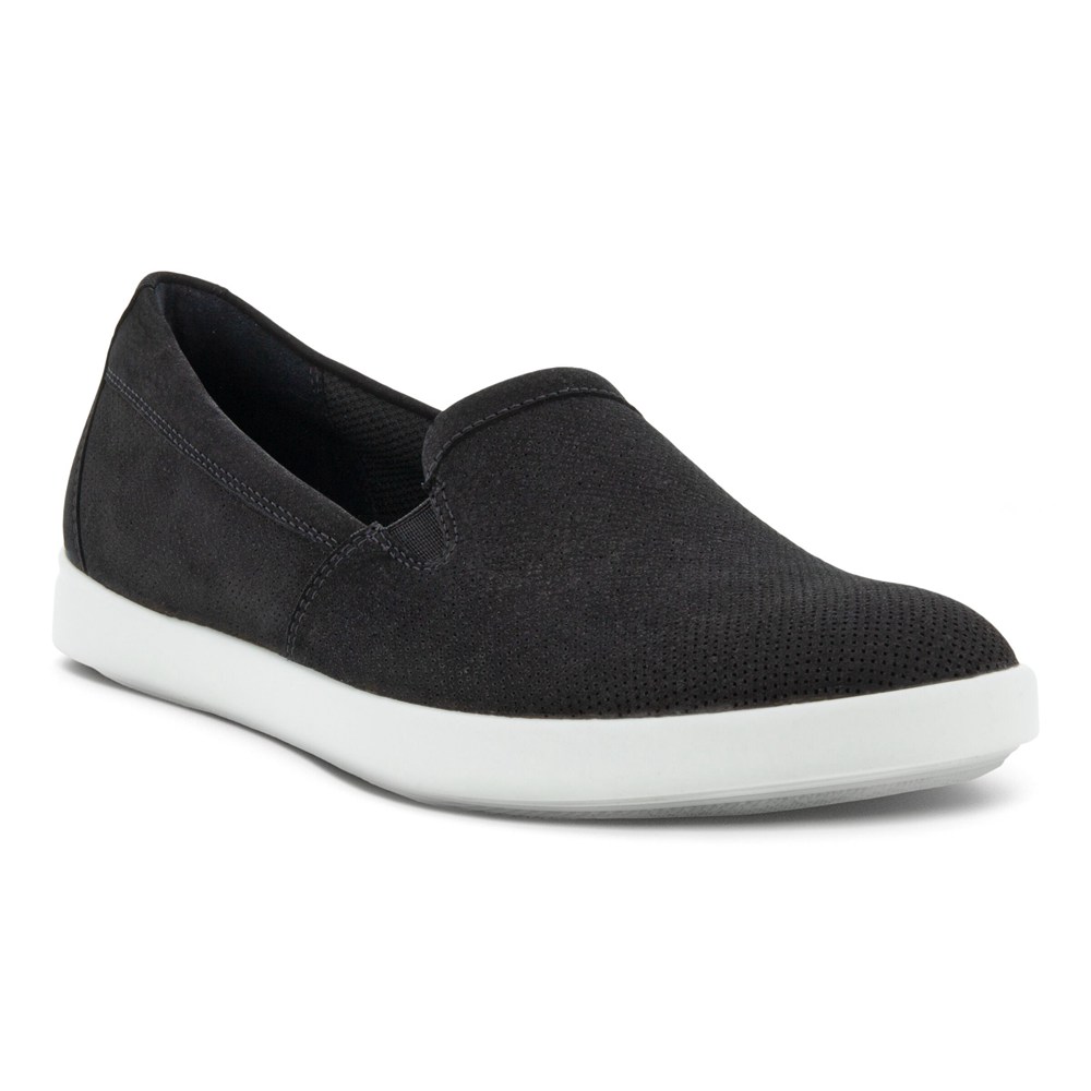 Loafers Mujer - ECCO Barentz Slip-On - Negros - JTU950234